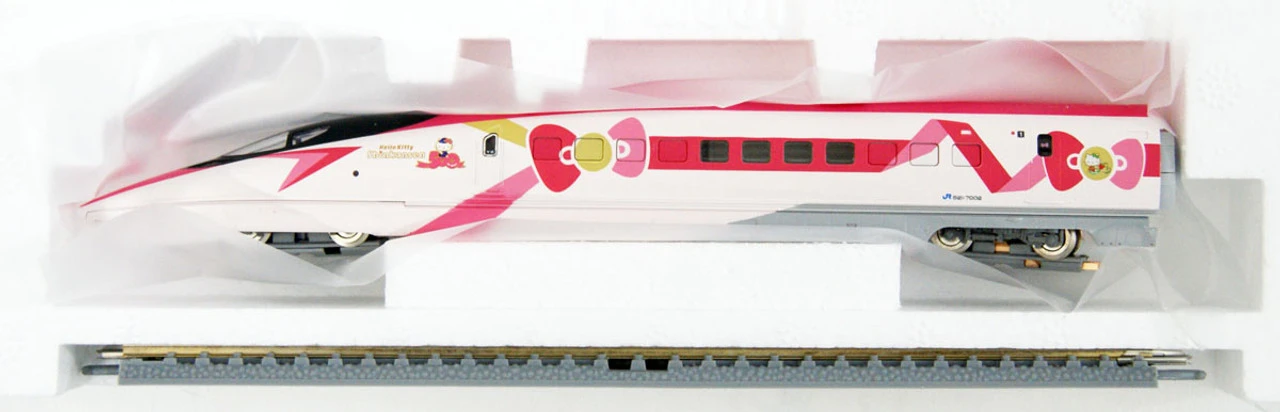 Tomix FMC-01 First Car Museum JR Series 500-7000 Sanyo Shinkansen 'Hello Kitty Shinkansen' (N Scale) - Image 2