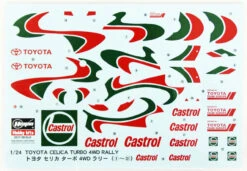 Hasegawa 20358 Toyota Celica Turbo 4WD '1993 RAC Rally Winner' 1/24 Scale Kit