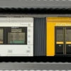 Endo EP904 Toyama Light Rail Type TLR0600 (Yellow) (HO Scale)