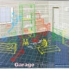Fujimi GT01 110318 Garage & Tool Series Garage 1/24 Scale Kit 110318