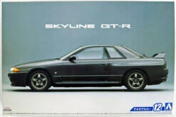 Aoshima 51634 The Model Car 12 NISSAN BNR32 Skyline GT-R 89 1/24 Scale Kit