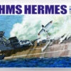 Aoshima Waterline 51009 British Aircraft Carrier HMS Hermes Ceylon Sea 1/700