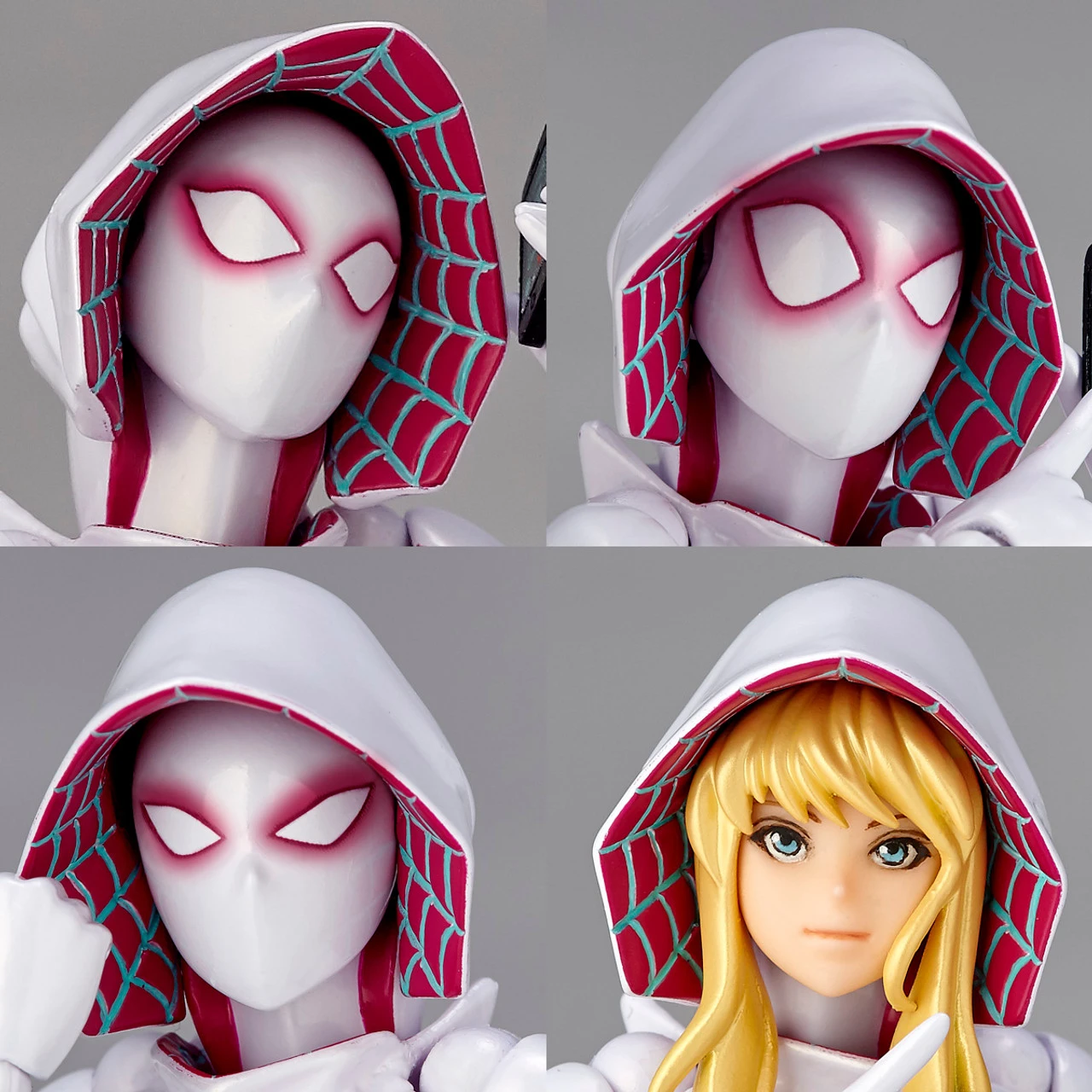 Kaiyodo Amazing Yamaguchi 004 Marvel Comic Spider-Gwen Revoltech Figure - Image 8