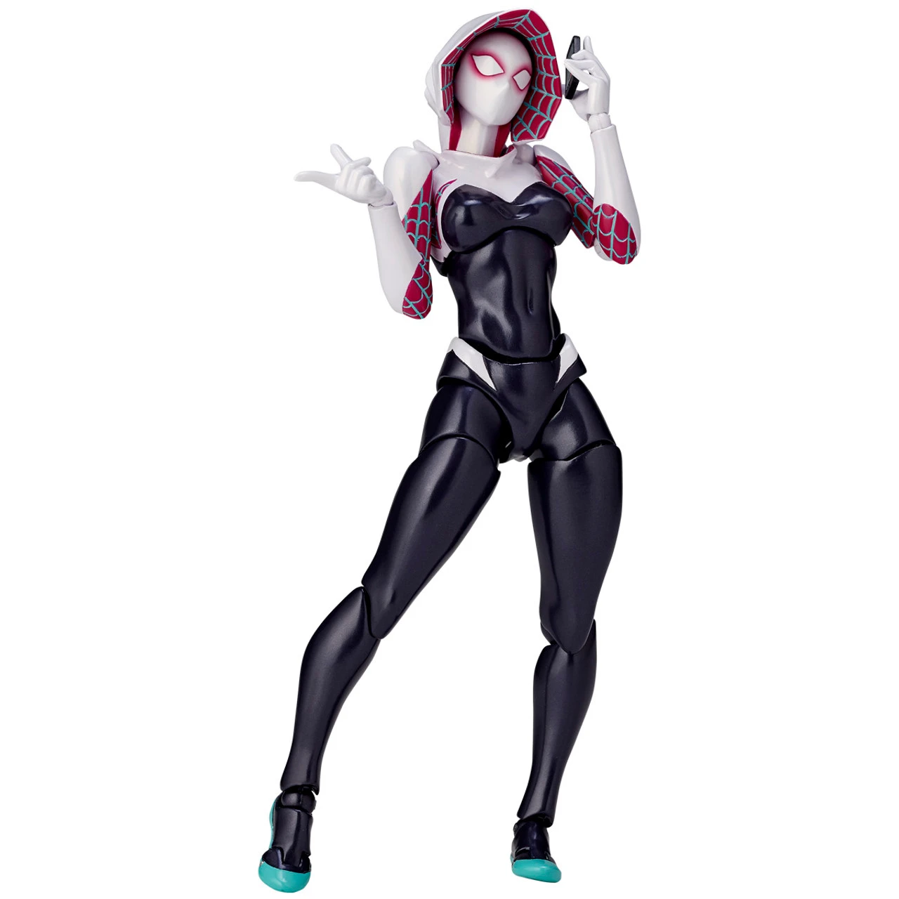 Kaiyodo Amazing Yamaguchi 004 Marvel Comic Spider-Gwen Revoltech Figure - Image 13